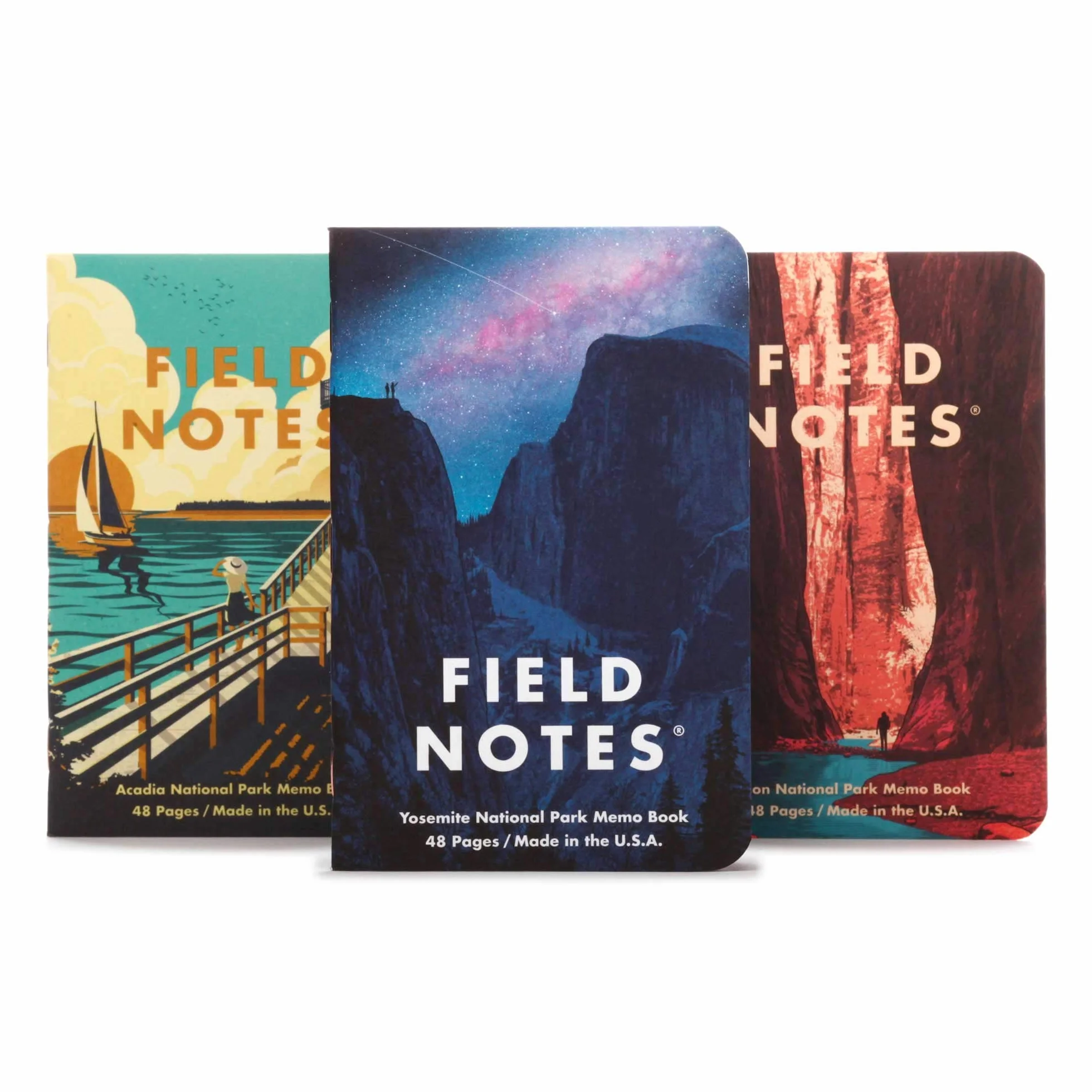 Field Notes Cuadernos de notas parques nacionales