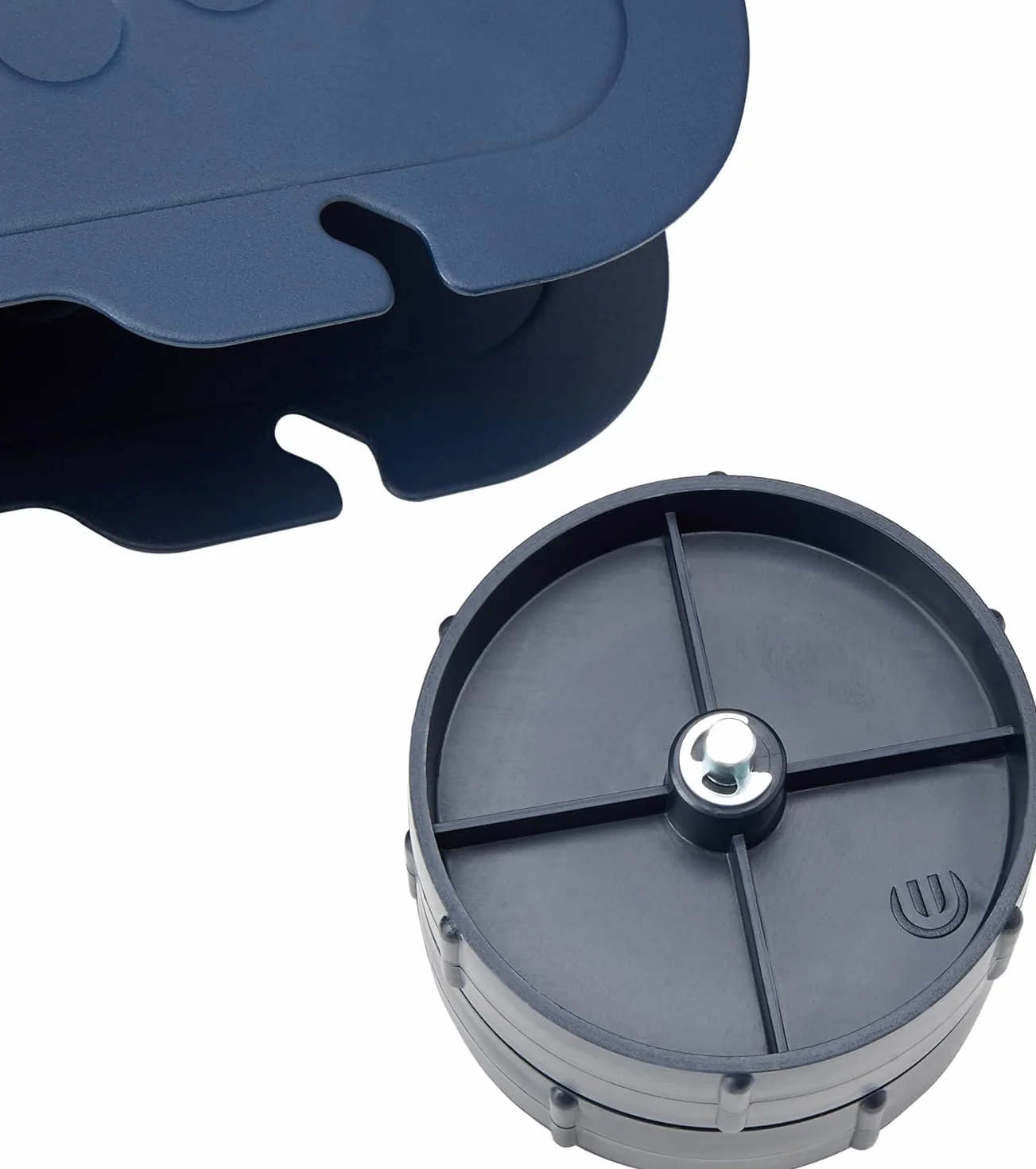 Flexo - Portarollos de sobremesa semiautomático para cinta de embalar, modelo MA99422, metal, 2 pulgadas, 1.5 pulgadas de diámetro