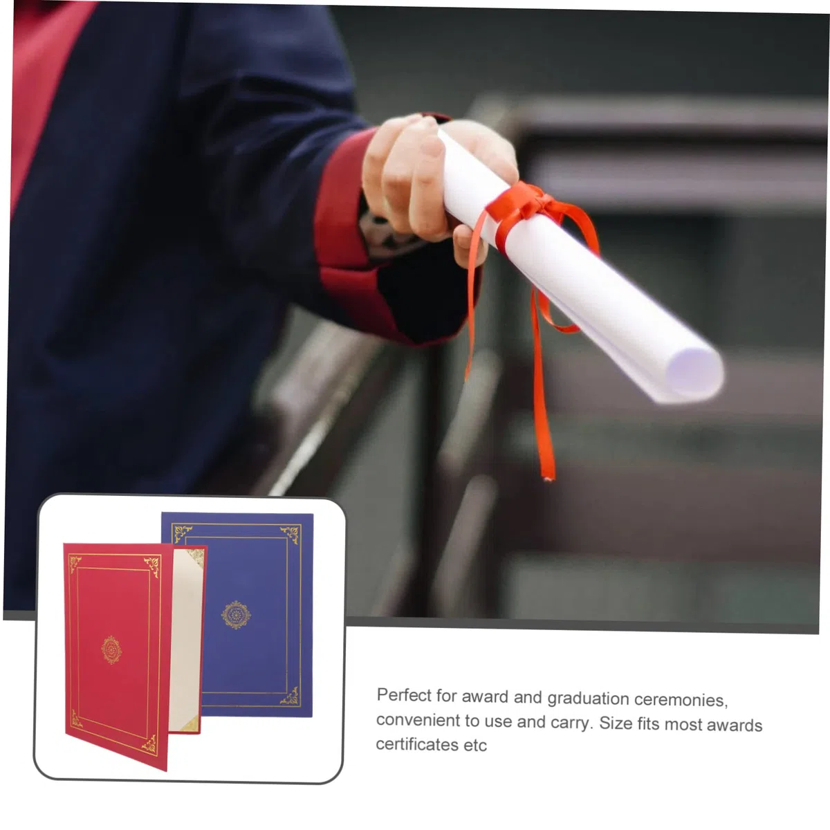 NUOBESTY 2piezas Portada Del Carta Fundas Protectoras Para Certificados De Papel Fundas Creativas Para Premios De Graduación