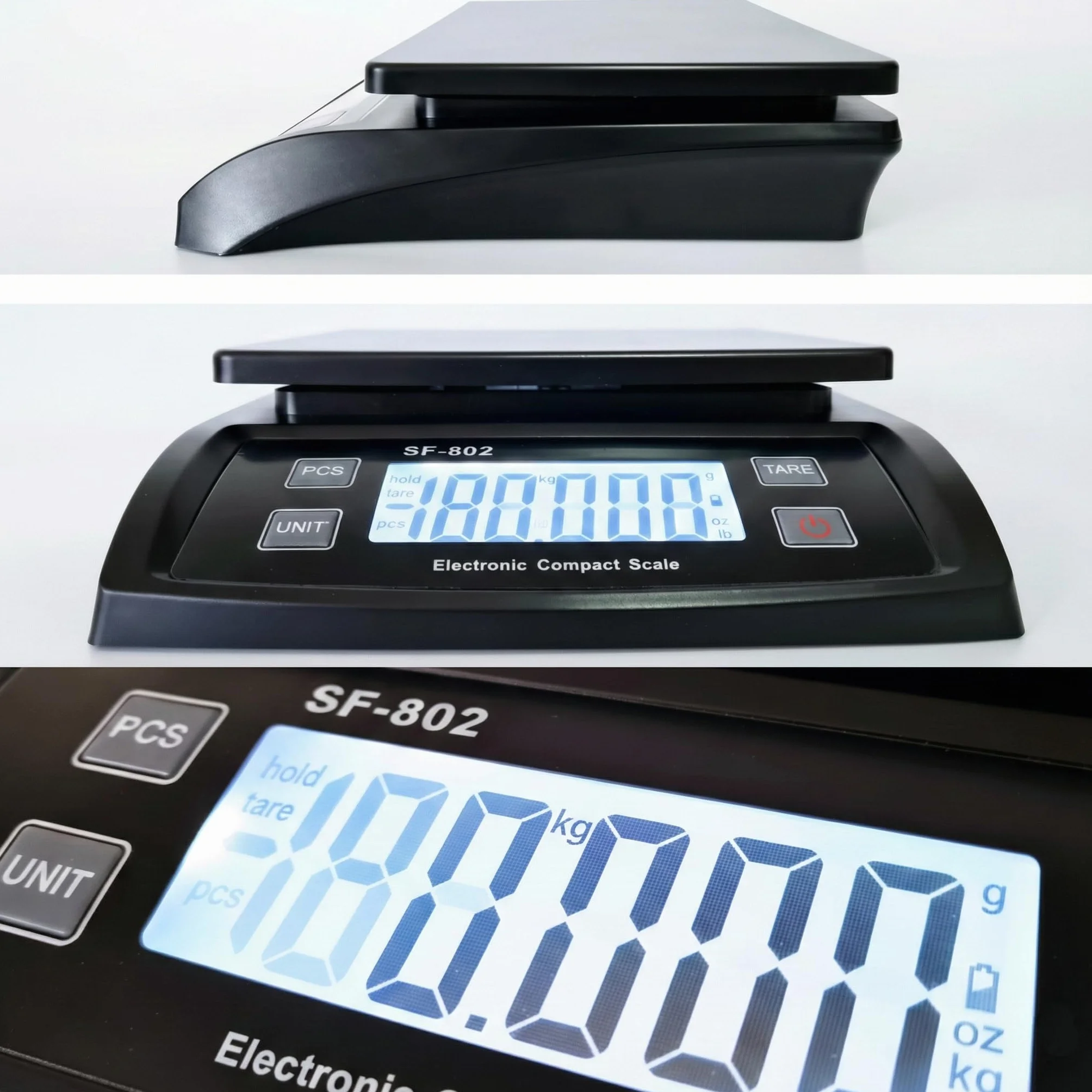 Báscula Digital para Paquetes 30kg, Balanza de Envío Postal Profesional
