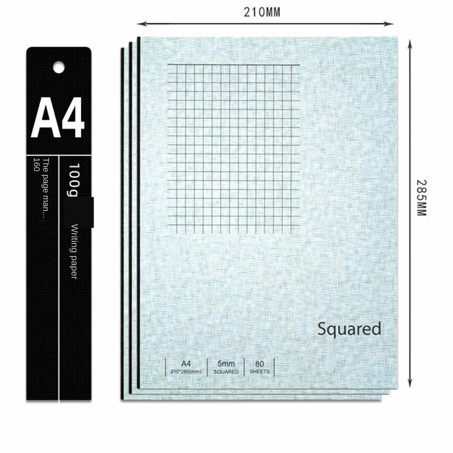 Cuaderno Libreta Viajes Cuaderno A4 Con Hojas Cuadriculadas Gruesas For Tomar Apuntes En Clase Lecturas Adultos