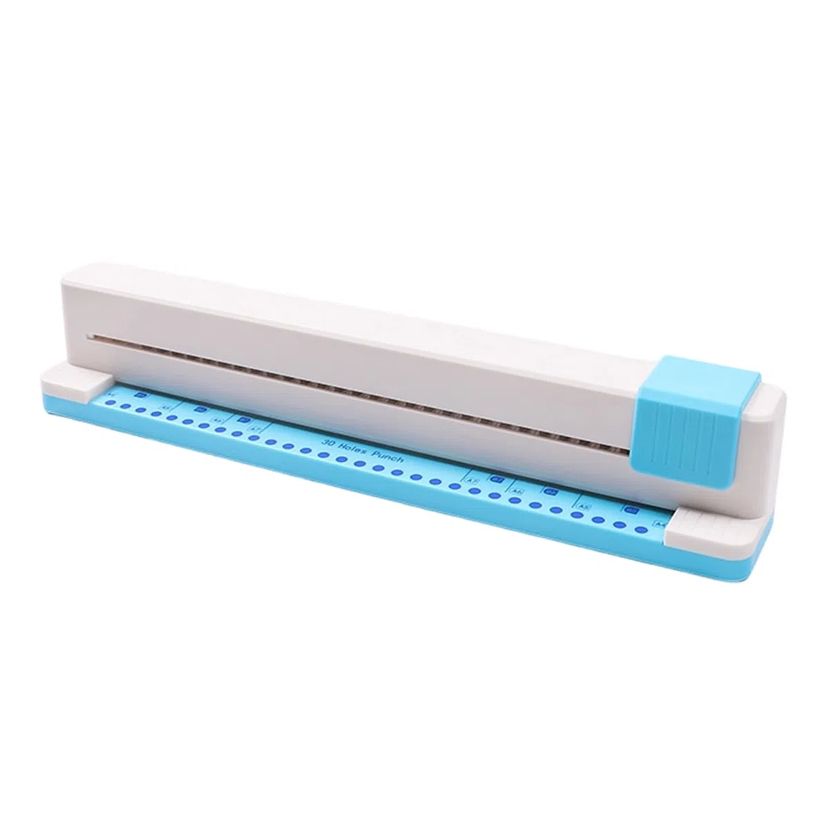 Perforadora de Papel Taladradora manual de 30 orificios | Perforadora Manual De Papel para Tamaños A4 A5 A6 A7 B5 B6 Álbumes Diarios Estudiantes Escuela Hogar Oficina