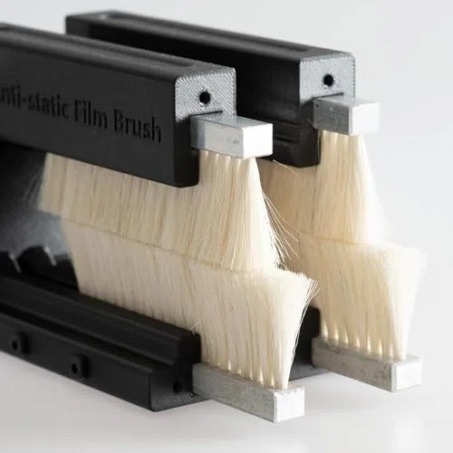 Kit de eliminación de polvo de película antiestática, cepillo de limpieza eficiente para película negativa, elimina el polvo y la estática, para fotógrafos y coleccionistas