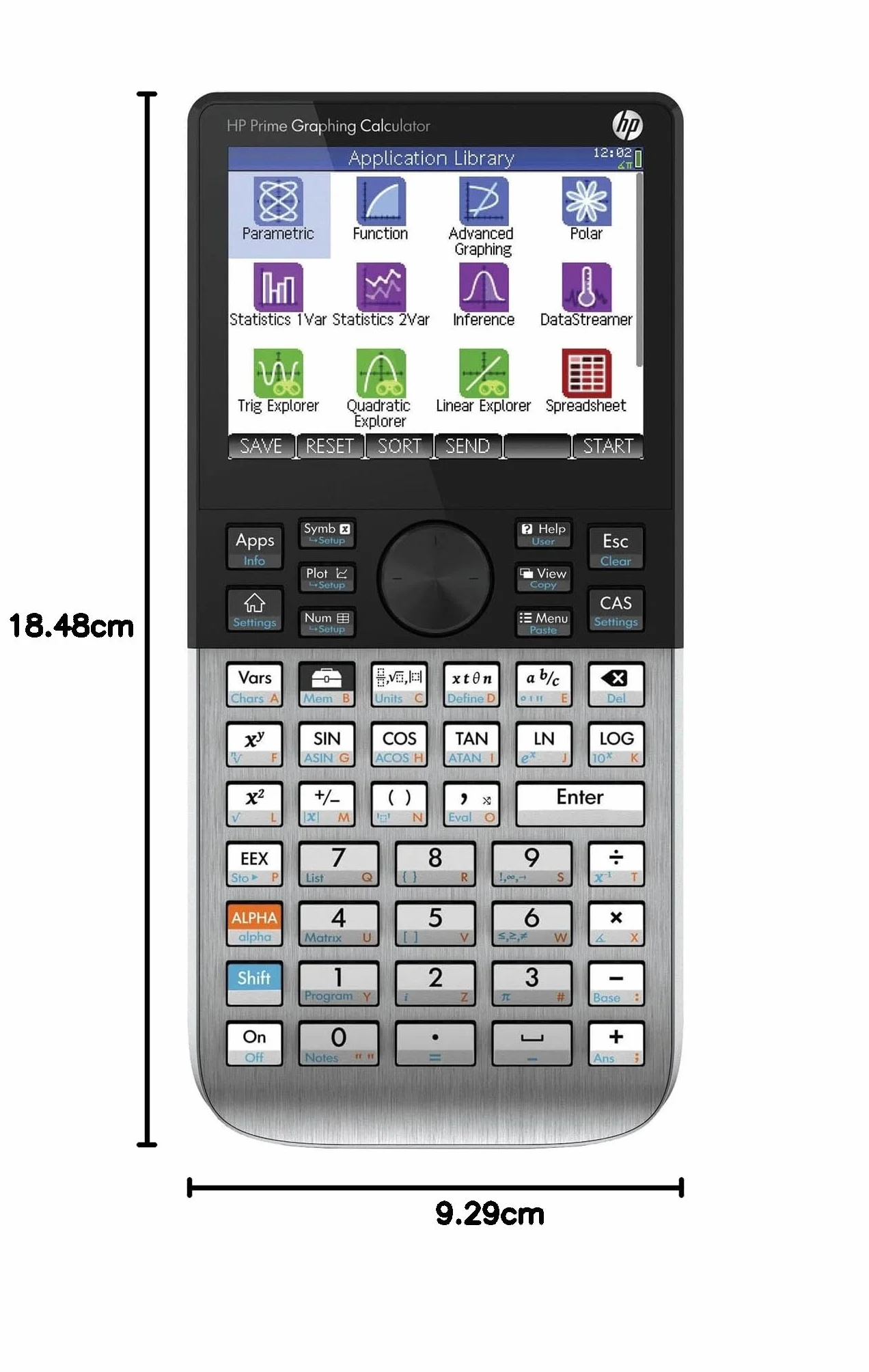 HP Prime G2 - Calculator graphing