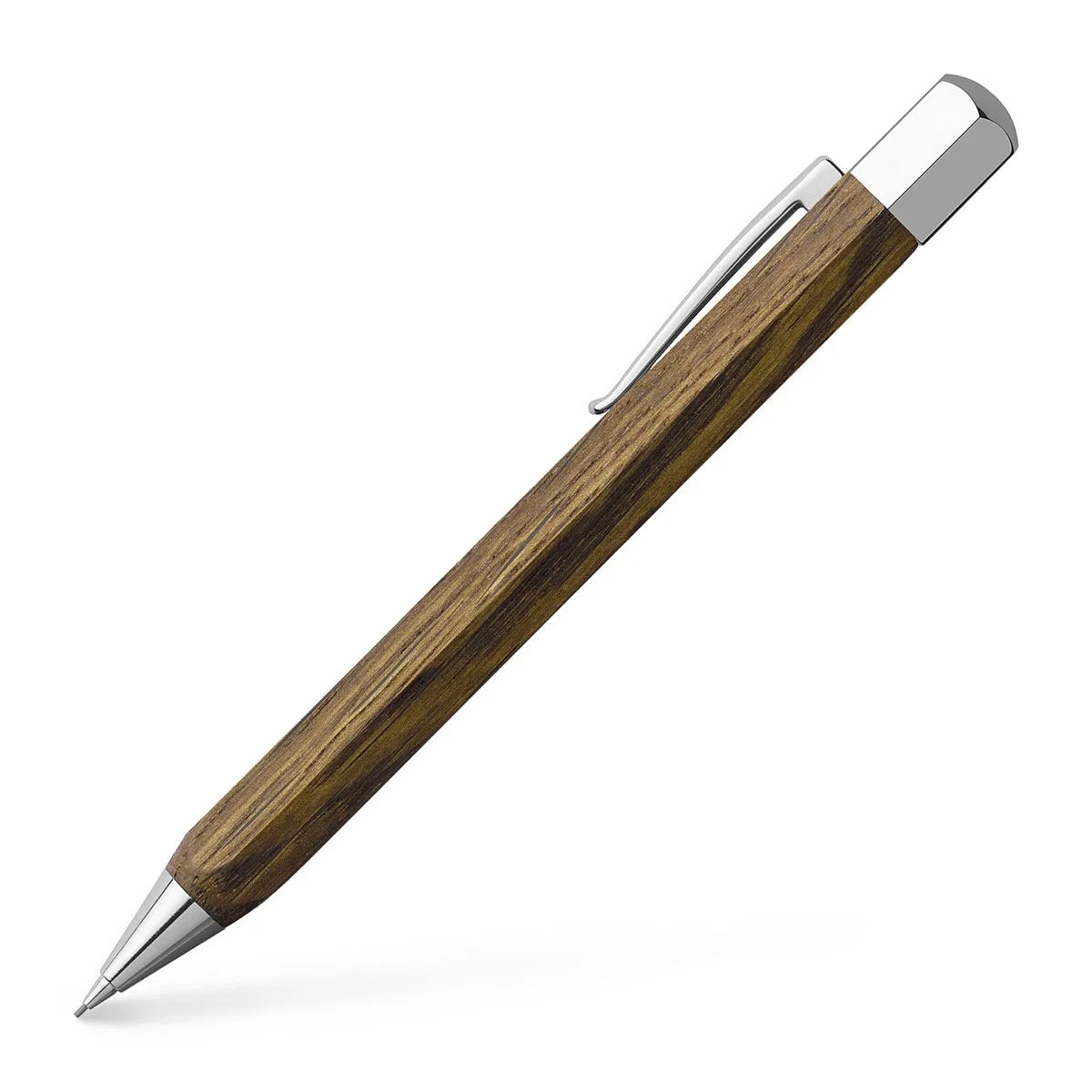 FABER-CASTELL - Portaminas Ondoro de roble ahumado, 0,7 mm