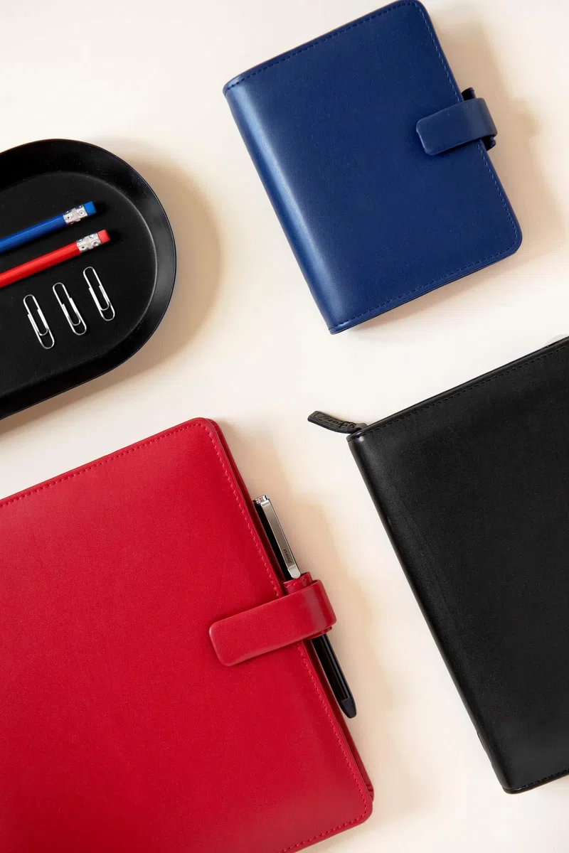 Filofax Metropol - Agenda archivador (tamaño A5), color rojo