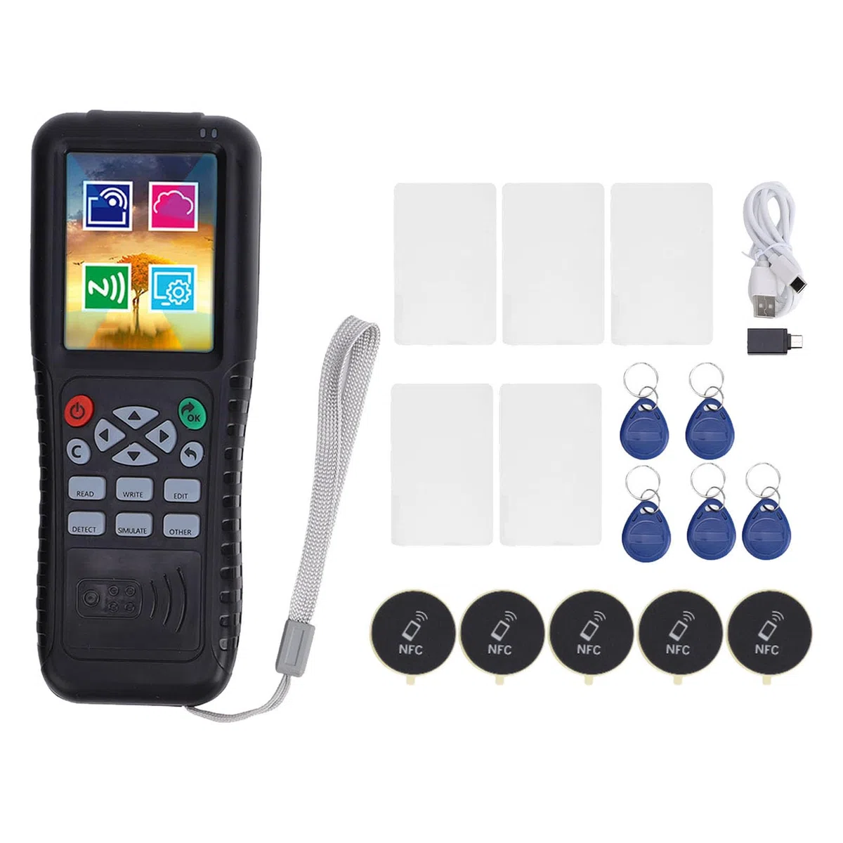 Generic Programador de Copiadores de Tarjetas Inteligentes, Cifrando un Fácil de Usar el Copiador de la Tarjeta NFC para el de Control de Acceso