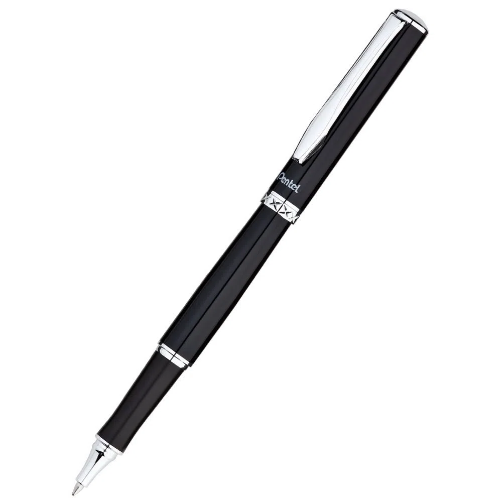 Pentel Libretto - Juego de bolígrafo y lápiz de regalo, color negro