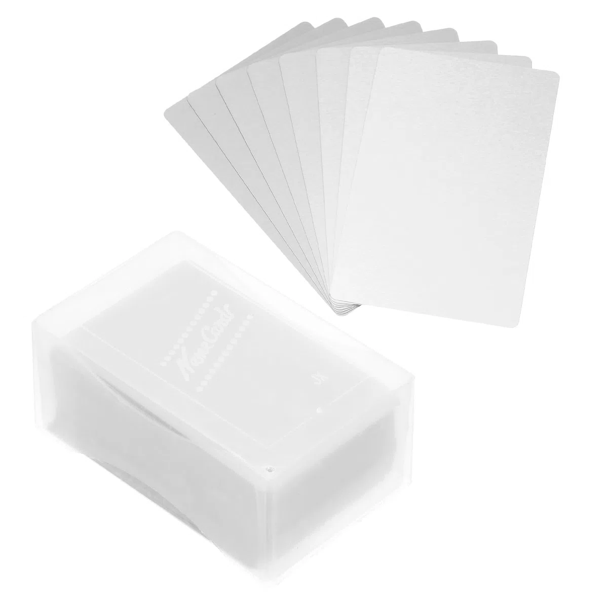 PATIKIL Tarjetas de visita de metal de 0,21 mm, paquete de 180 tarjetas de identificación en blanco con grabado láser de aluminio para tarjetas de regalo, color plateado