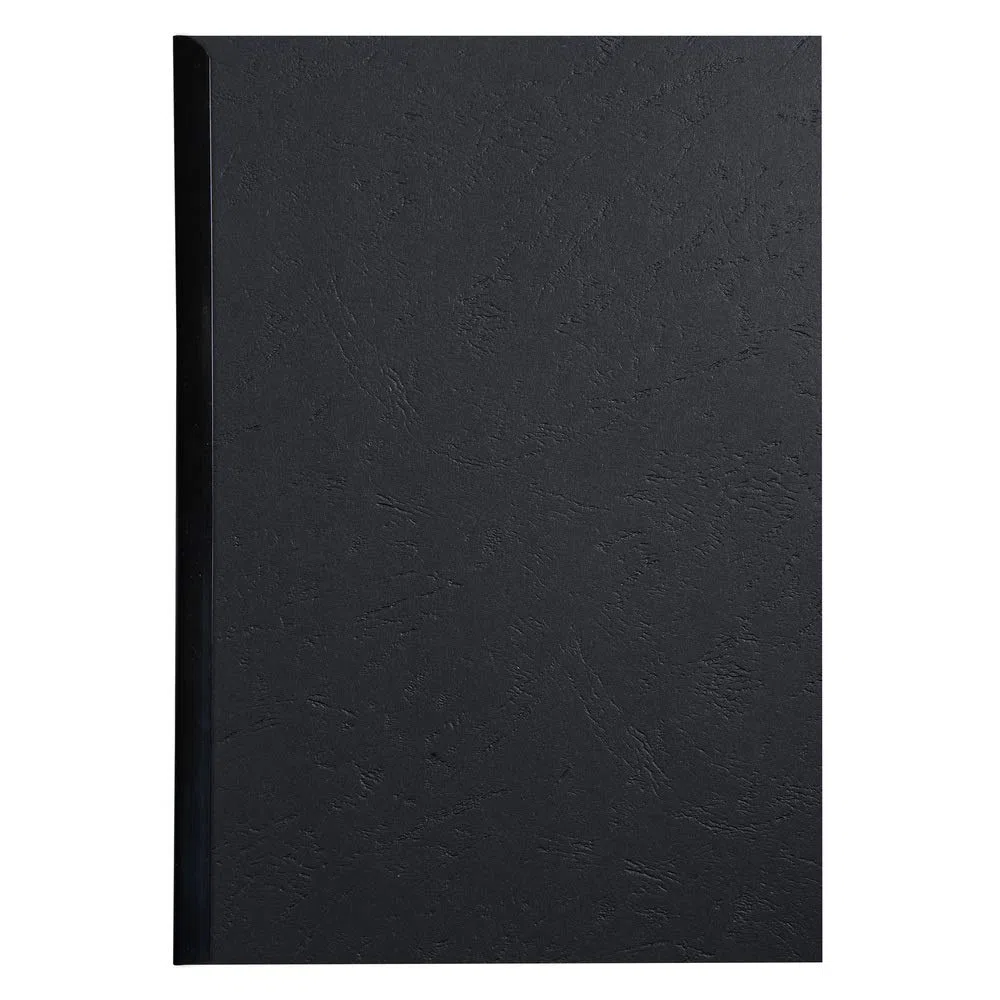 Exacompta Lote de 100 cubiertas/cartulinas de dossiers, Negro, A4