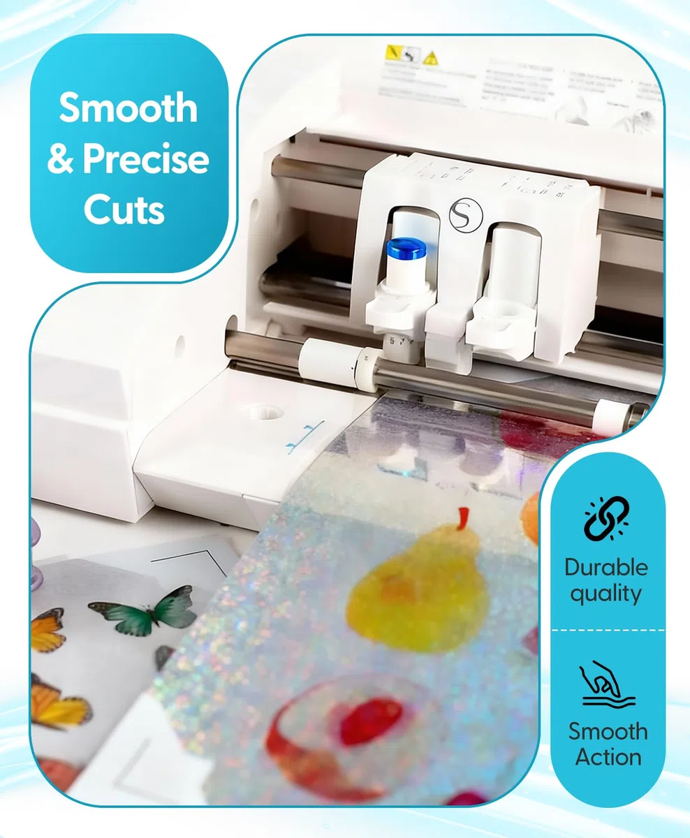 Silhouette America Cuchillo SILH-BLADE-PREM SIL Premium Hobbyplotter con hasta 3 veces la vida útil de los cortadores, blanco