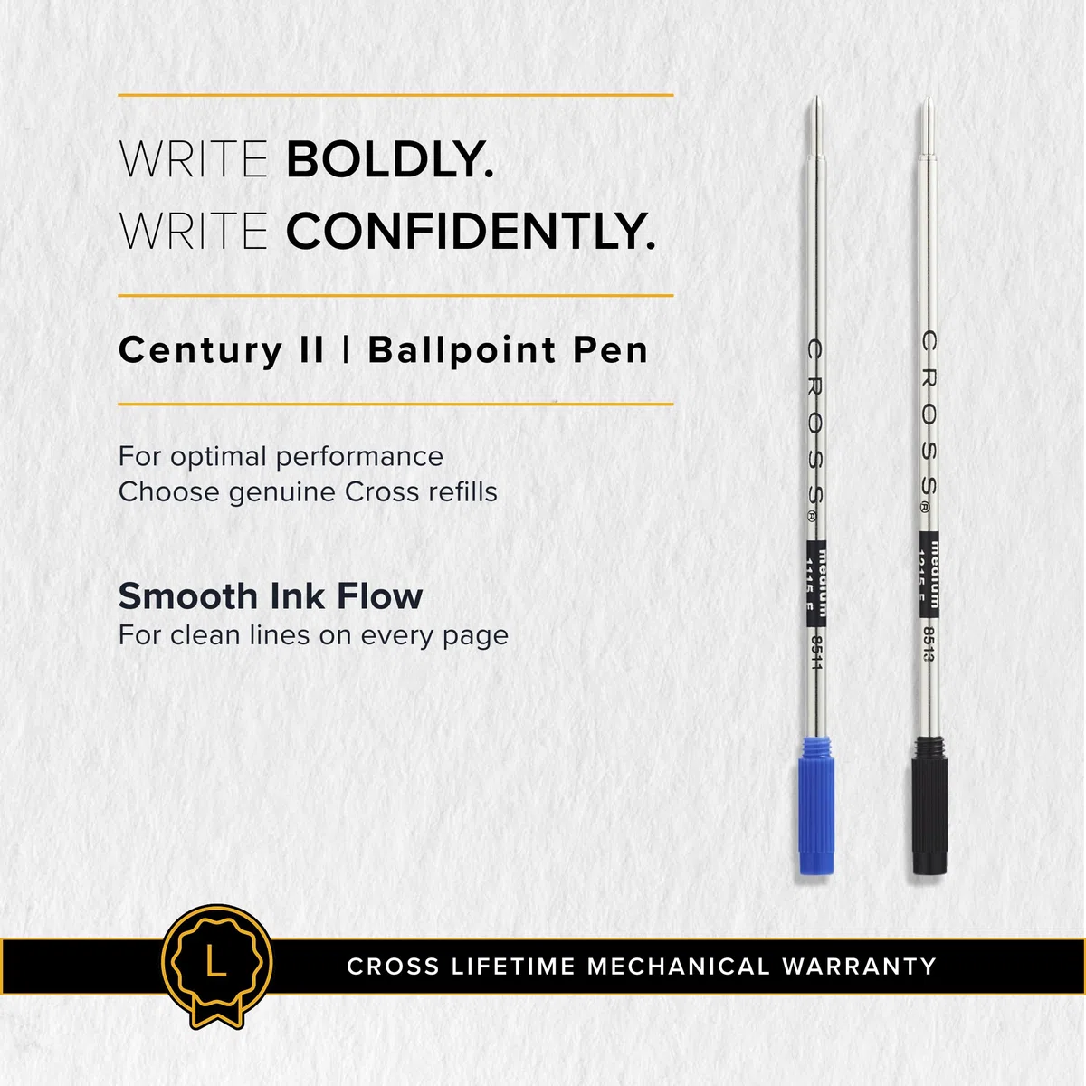 Cross Century II - Bolígrafo translúcido pulido azul cobalto con patrón de diamante grabado con cromo pulido