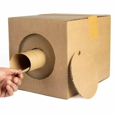 Papel Relleno Ecológico en Caja Dispensadora Tipo Mecha 350m 80 gr/m² Bobina 11,2kg