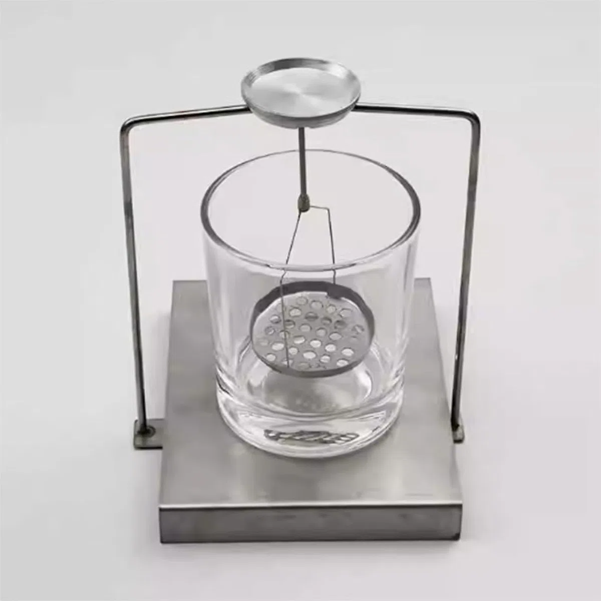 Marco de gravedad específica de densidad, kit de equilibrio de precisión para determinar la densidad de líquidos y sólidos, accesorio de laboratorio