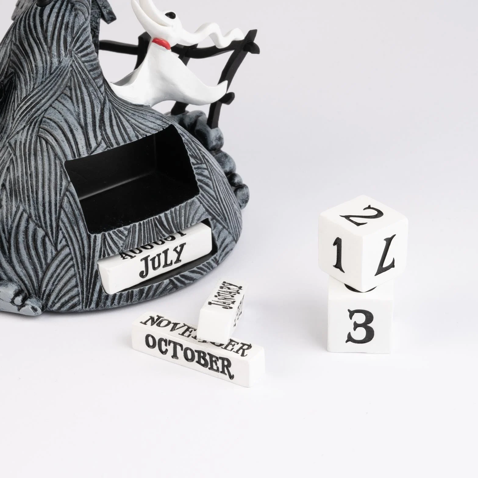 Calendario Perpetuo Pesadilla Antes de Navidad - Figura Pesadilla Antes de navidad Jack para Decoracion │ Regalos Disney para Fans │ Base estable y bloques intercambiables │ Merchandising OFICIAL
