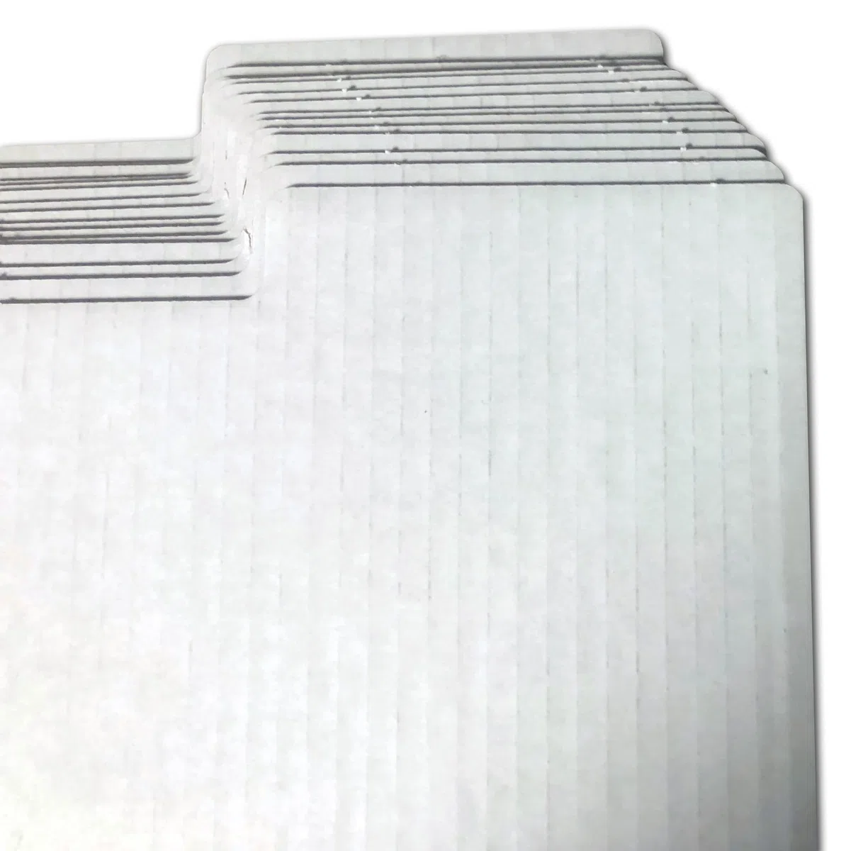 50 Divisores Básicos de Cartón Hueco para Discos de Vinilo LP - Ref.1840 | Organización eficiente y económica. Perfectos para clasificar tu colección de forma clara, ordenada y fácil de identificar.