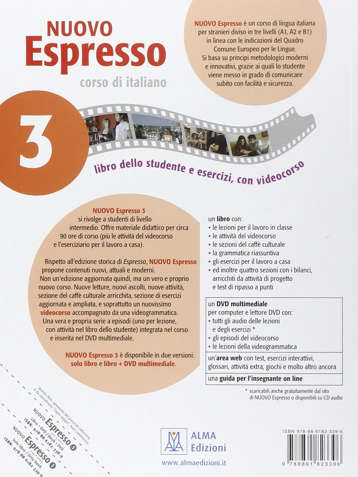 Nuovo espresso. Corso di Italiano. Libro dello studente e esercizi