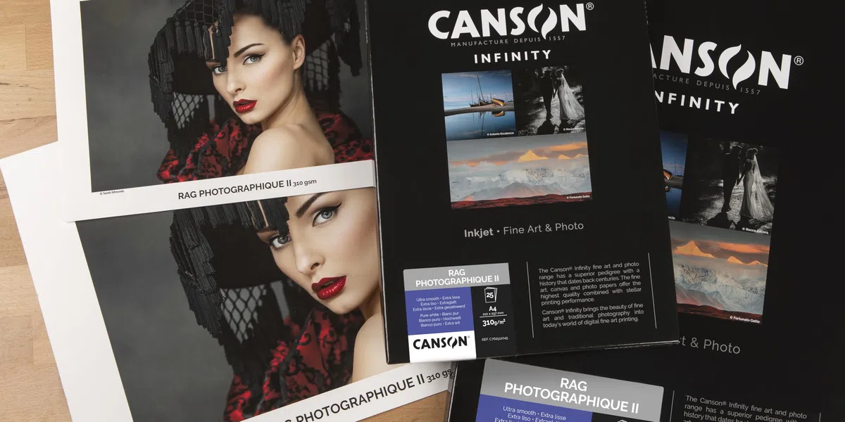 Canson Infinity Rag Photographique II 310gsm A4-21x29,7cm 25 Hojas