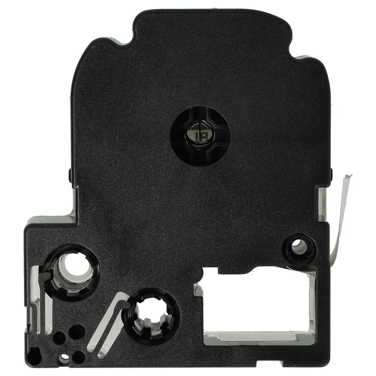 vhbw 50x cinta de escritura compatible con Epson LabelWorks OK900P impresora etiqueta 8m x 18 mm negro a blanco
