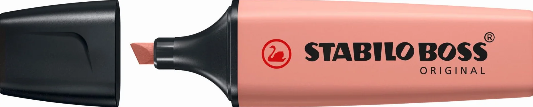 STABILO - Marcador - BOSS ORIGINAL - Set de 30 marcadores, 9 fluorescentes, 14 pastel, 6 en tonos naturales y 1 negro
