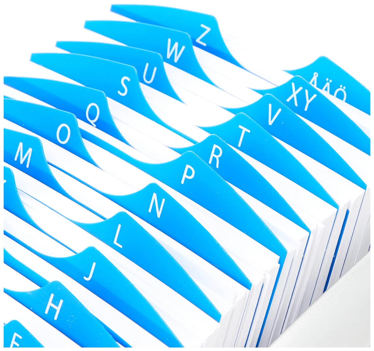 Durable 241223 Índice de la tarjeta de dirección de escritorio TelIndex (500 tarjetas de índice) 1 pieza, plata