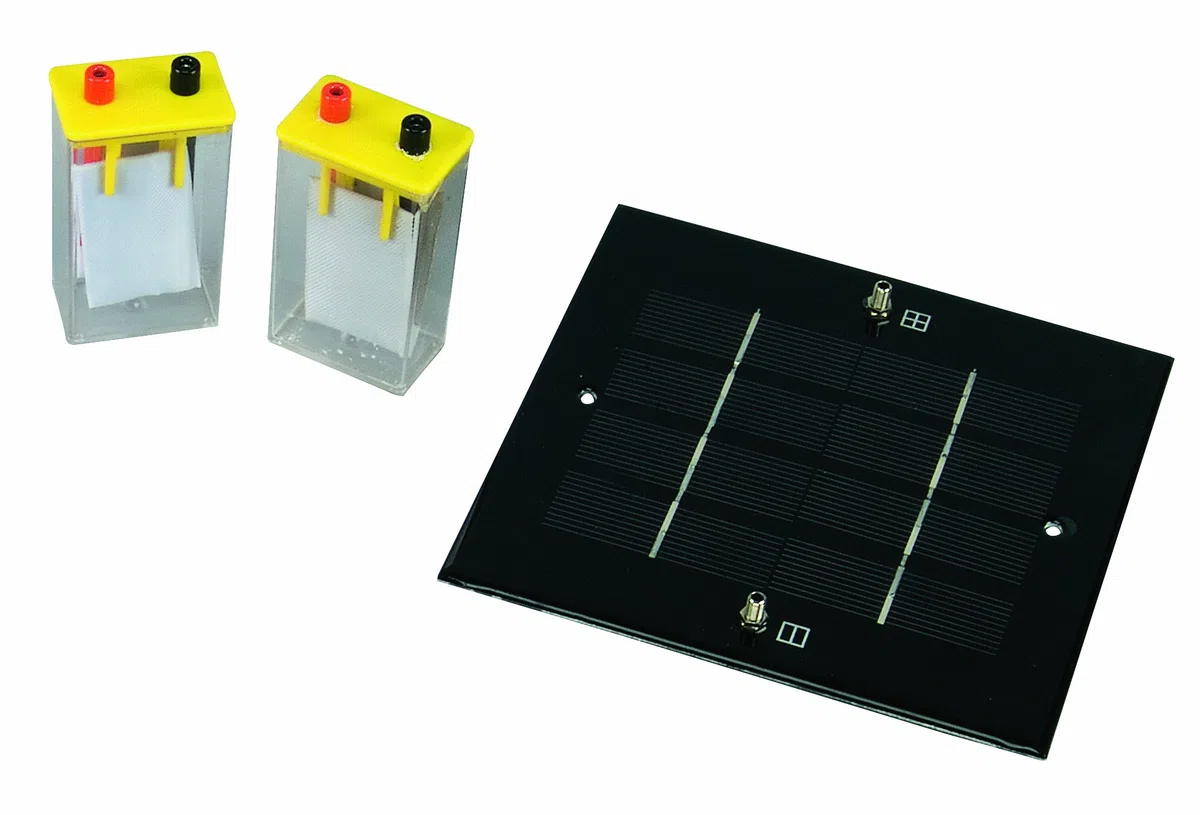 3B Scientific U10971 - Juego complementario de celda de Combustible de 3 Piezas, para Equipo fotovoltaico