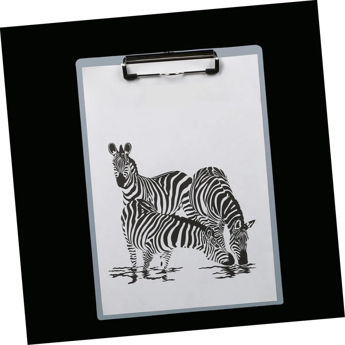 Portapapeles A4 de Plástico Blanco, Lote 10, Escritura | Carpeta Transparente, Forma Ergonómica, Material Escolar y Papeleria, Oficina y Papeleria, Decoracion Colegio