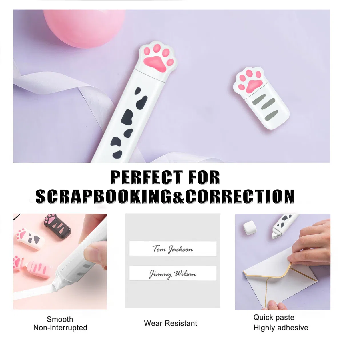 Bonito juego de 10 piezas de papelería, incluye sacapuntas, borrador retráctil, cinta correctora, notas adhesivas, regla, mini tijeras, cuchillo utilitario, para suministros de oficina en