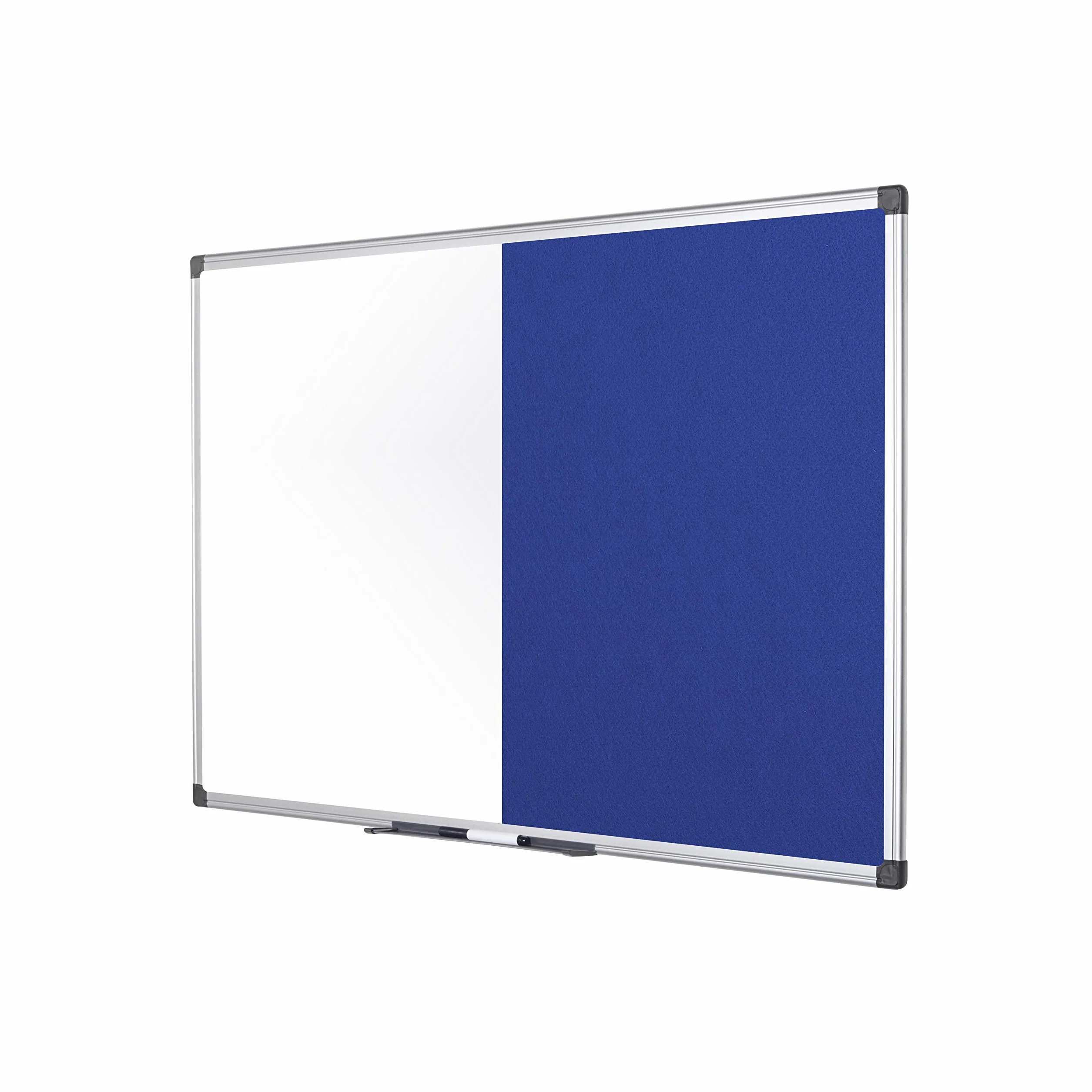 Bi-Office Maya Tablero combinado fieltro magnético 900x600 mm azul
