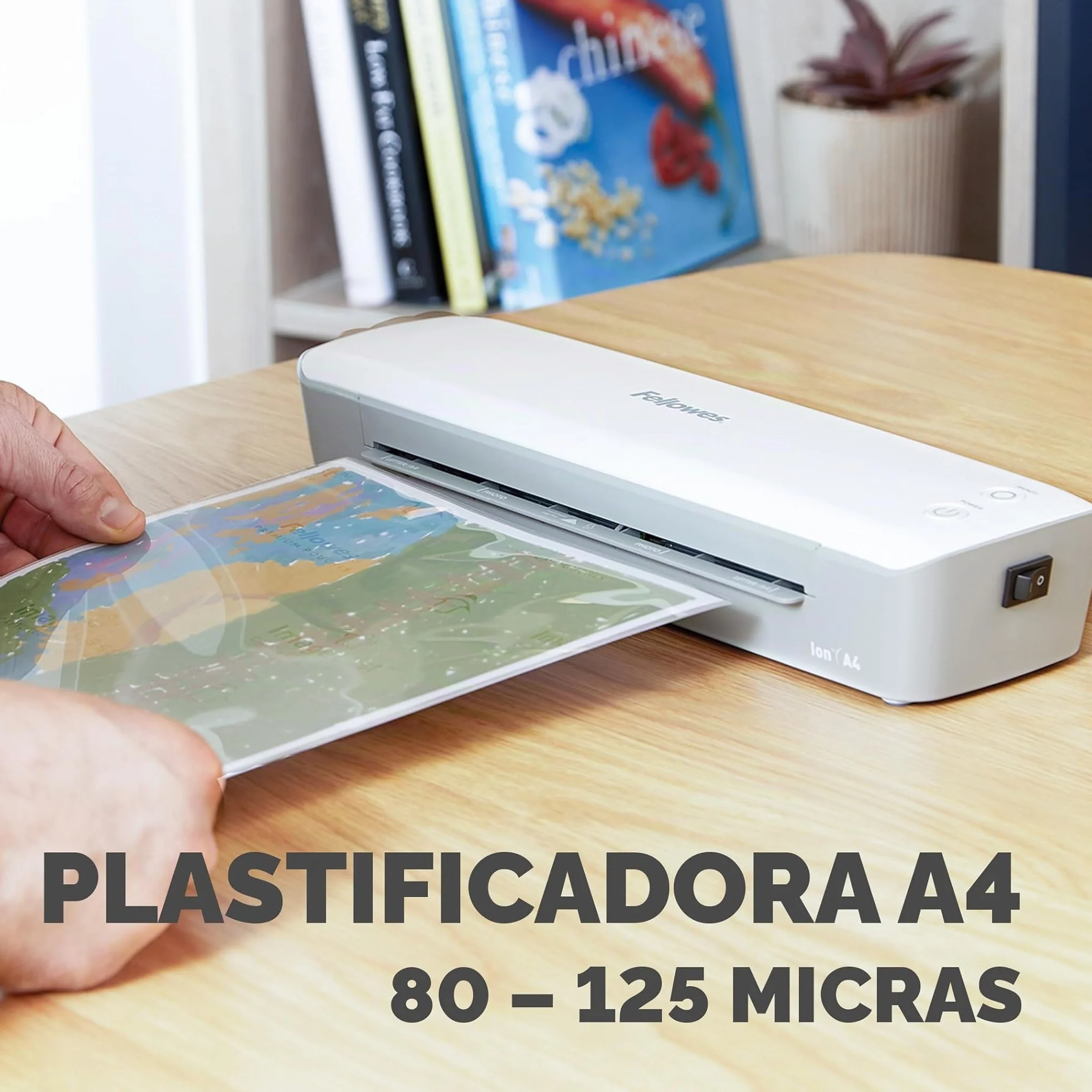 Fellowes Plastificadora A4 Apagado Automático 80-125 micras Blanco