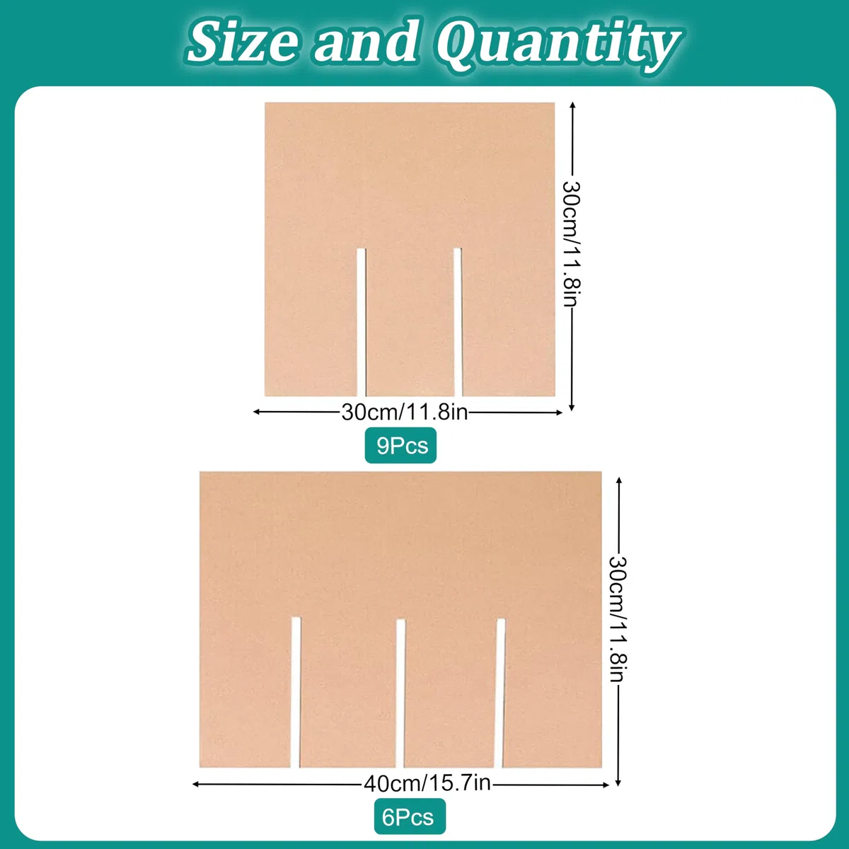 Kit de 3 juegos de embalaje de platos Material de Embalaje Divisores de Contenedores de Cartón Corrugado kits divisores de vidrio para mudanzas para Cajas de 16x12x12 Inch (Box Not Included)