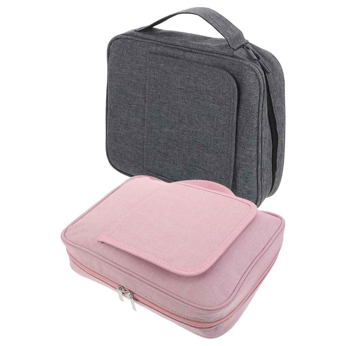 Funda para Biblia para Mujer con Asa y Soporte, Estuche de Poliéster para Transportar y Guardar, 2piezas, Solución Versátil para Estudio en Casa y Grupos de Estudio