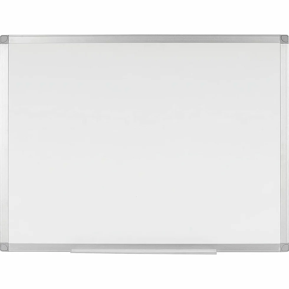Q-Connect Pizarra Blanca Melamina Marco De Aluminio 120 x 90 Cm