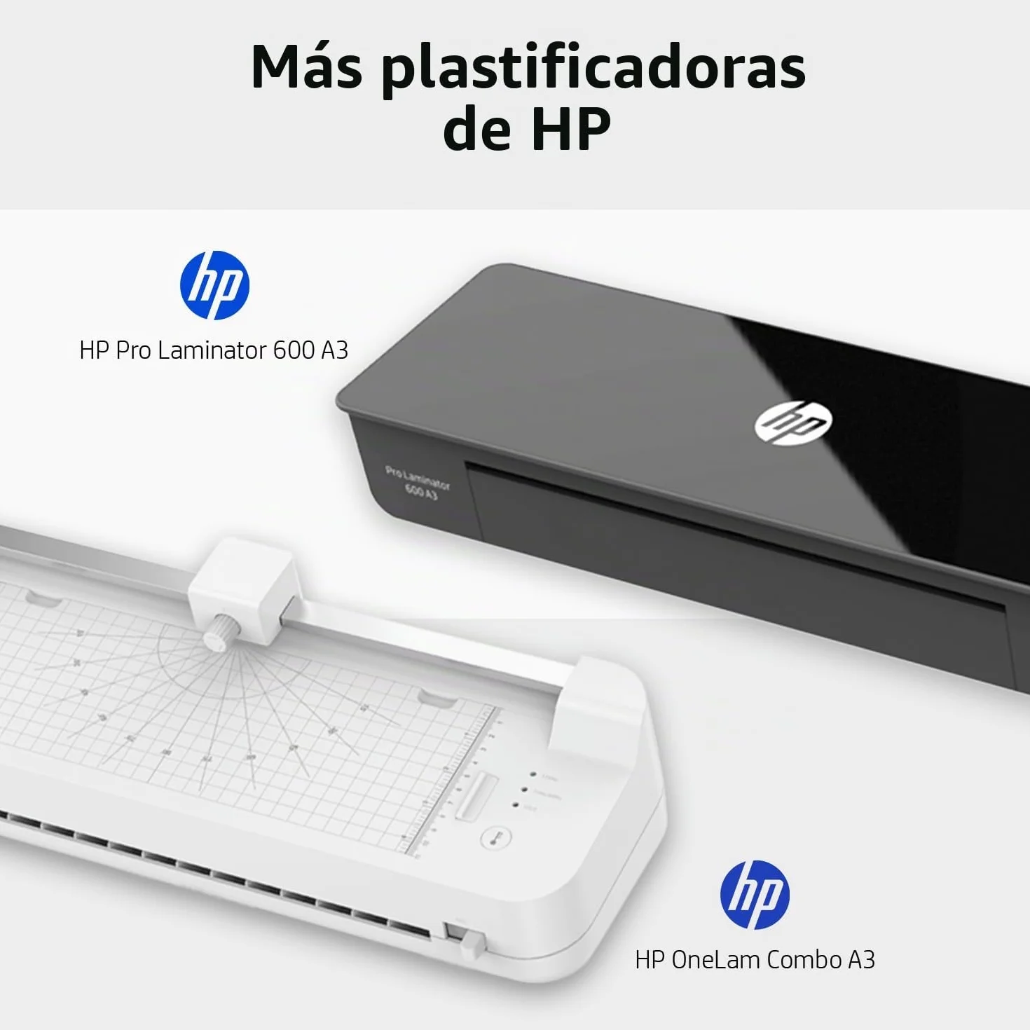 HP OneLam 3161 - Laminadora A3, 75/80-125 micrones, incluye línea de corte, redondeador de esquinas y láminas de laminación