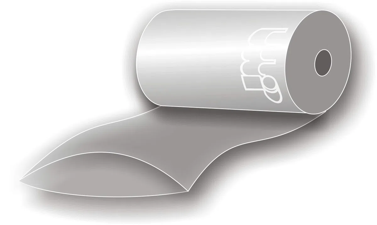 1 rollo de 53 mm de ancho x 600 m de largo, tubo de plástico para embalaje, tubo de plástico sin fin para embalaje, lámina de embalaje, transparente, soldable, apto para alimentos