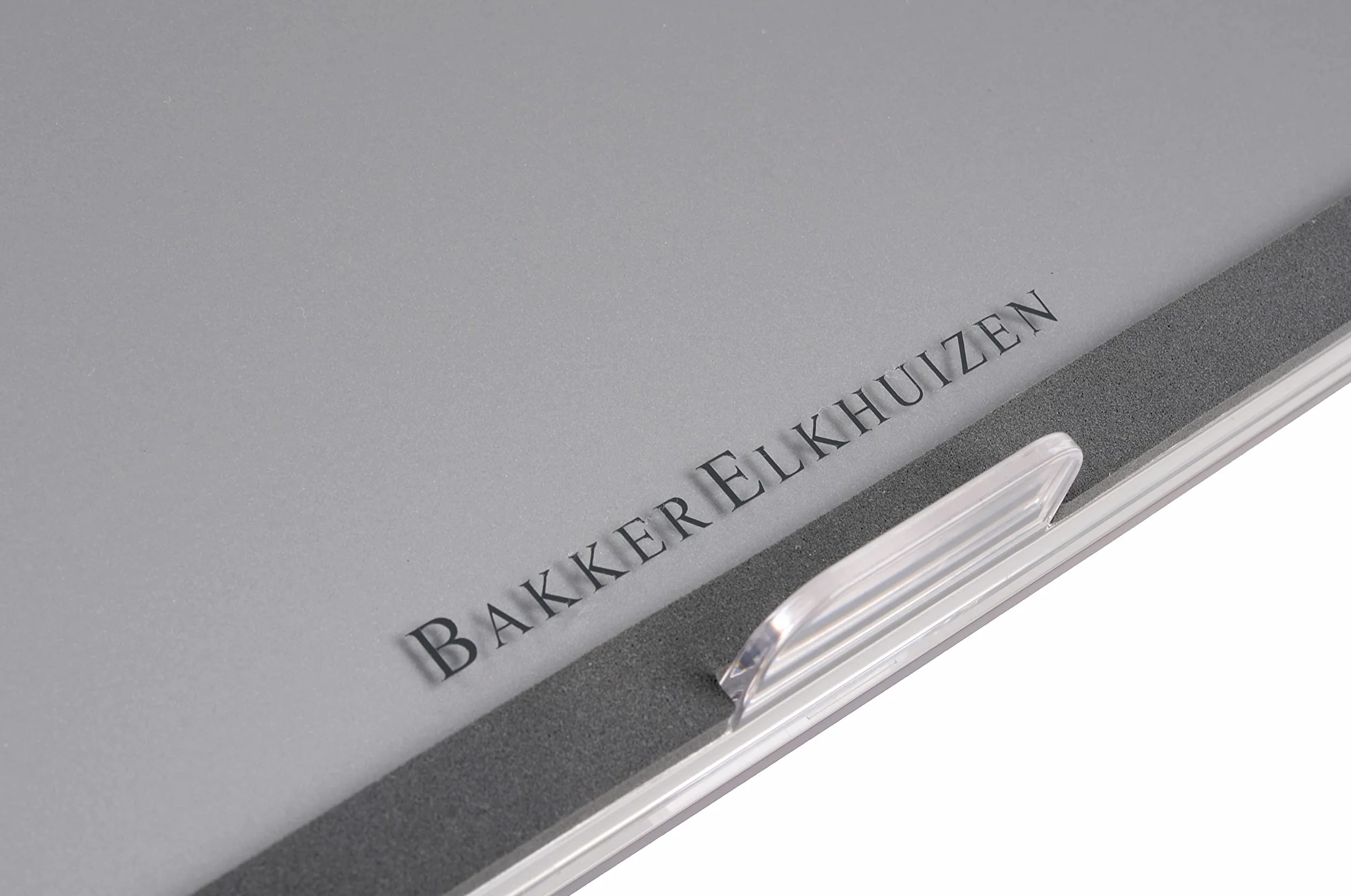 BakkerElkhuizen FlexDesk 640 - Soporte portátil para escribir, transparente