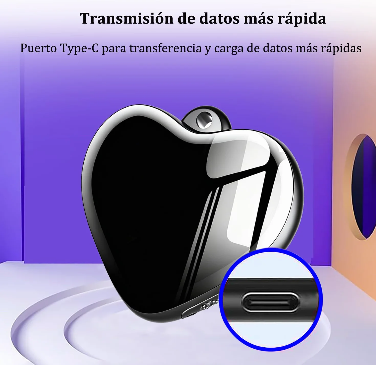 Mini Grabadora de Voz Oculta con Auriculares Digitales para Reuniones Entrevistas