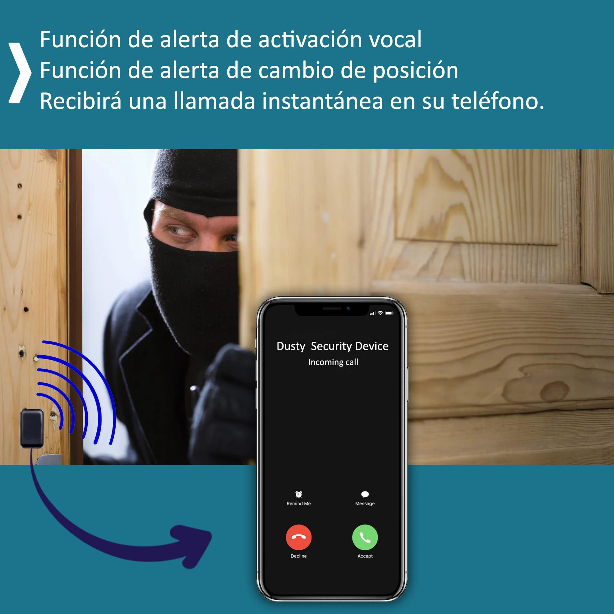 Grabadora de Voz Espía GSM en Tiempo Real con Mejora de Voz
