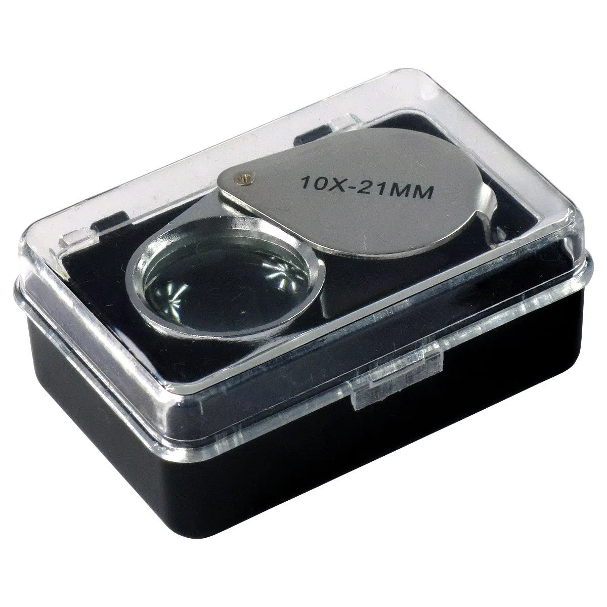 HTS - Lupa de acero inoxidable para joyero