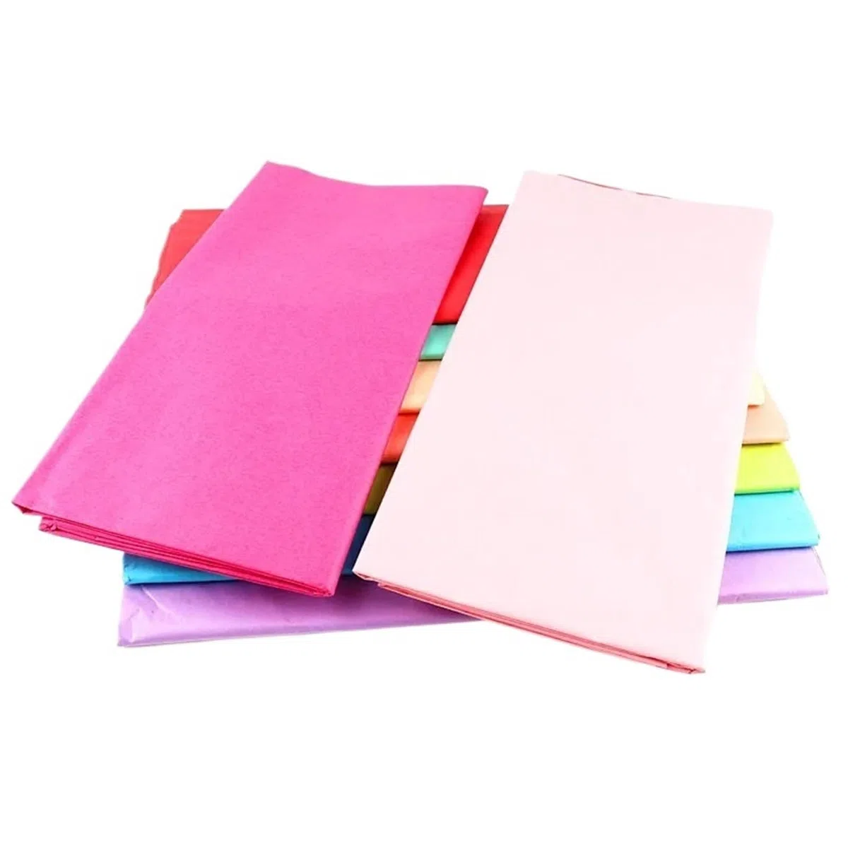 Papel Para Ramos De Flores 10 hojas/bolsa de papel tisú flor 50 * 66cm embalaje regalo decoración del hogar fiesta festiva boda