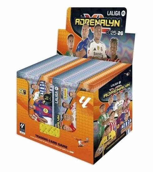 ¡¡¡ 2ª Edición !!! - Caja 50 Sobres Adrenalyn 2025/2026