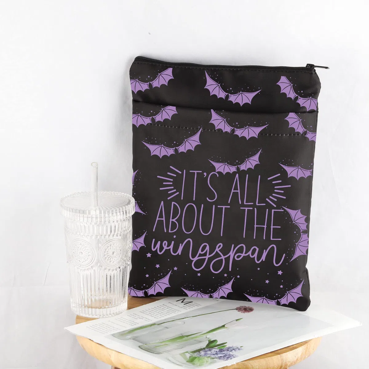 Regalo de novela de fantasía Acotar Gift It's All About The Wingspan Book Sleeve Bookish Merch Books Lover Gift (Wingspan BSL EU)
