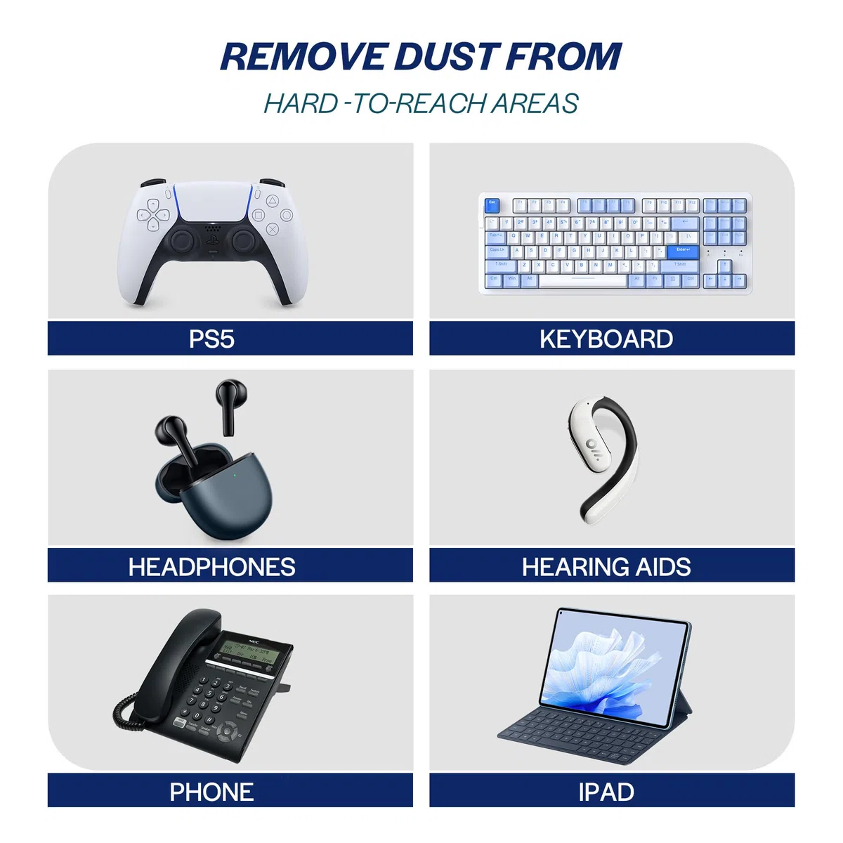 Plumero de aire comprimido para electrónica, limpiador de teclado desechable de 10 onzas, spray de aire para limpieza de computadora