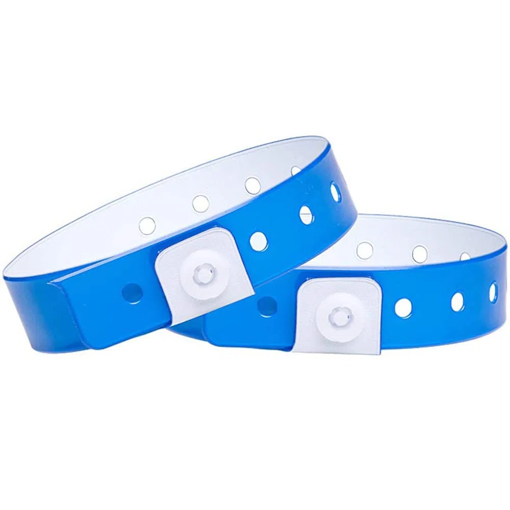 ouchan varios colores pulseras de plástico – paquete de 100 pulseras para eventos Club música reunión fiesta Festival