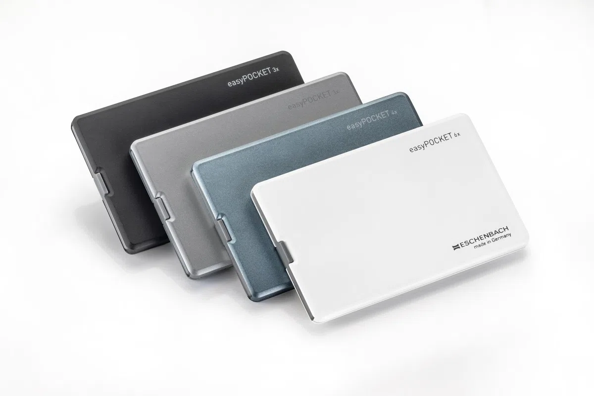 Eschenbach Lupa EasyPOCKET, Color Plateado