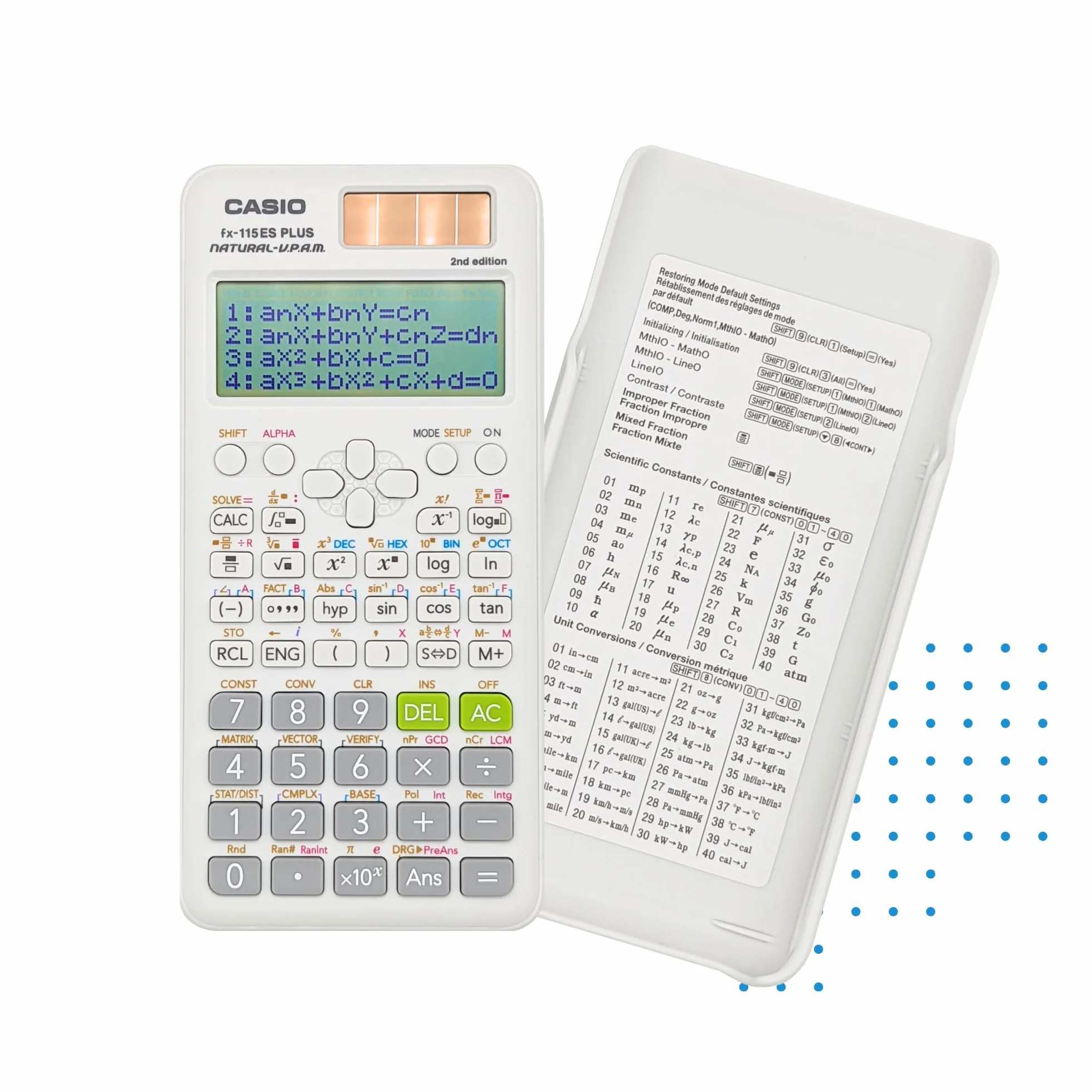 Casio fx-115ESPLUS2 2ª edición, calculadora científica Avanzada