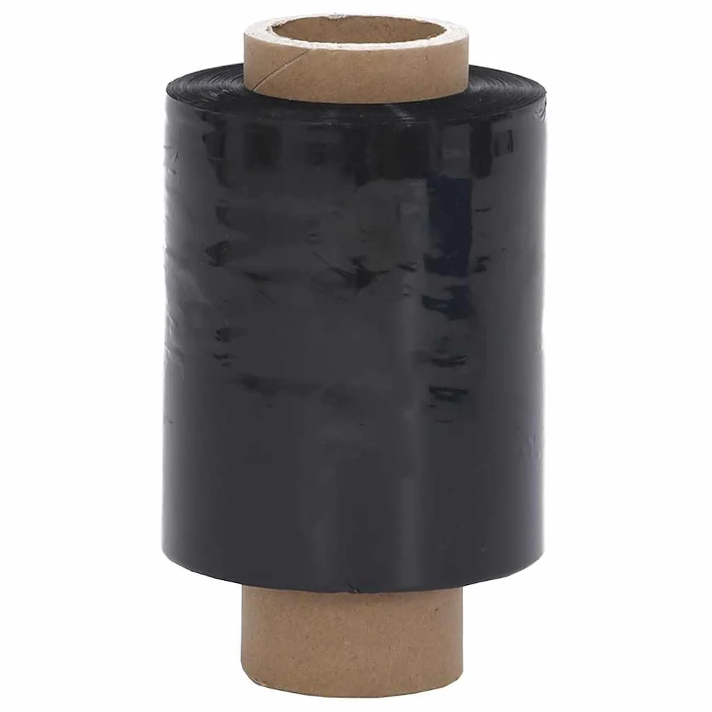 Genérico Film Estirable 50 pcs Negra 23 µm 10 cm x 150 m,Material de Oficina,Accesorios para envíos,Materiales de embalaje-4104884