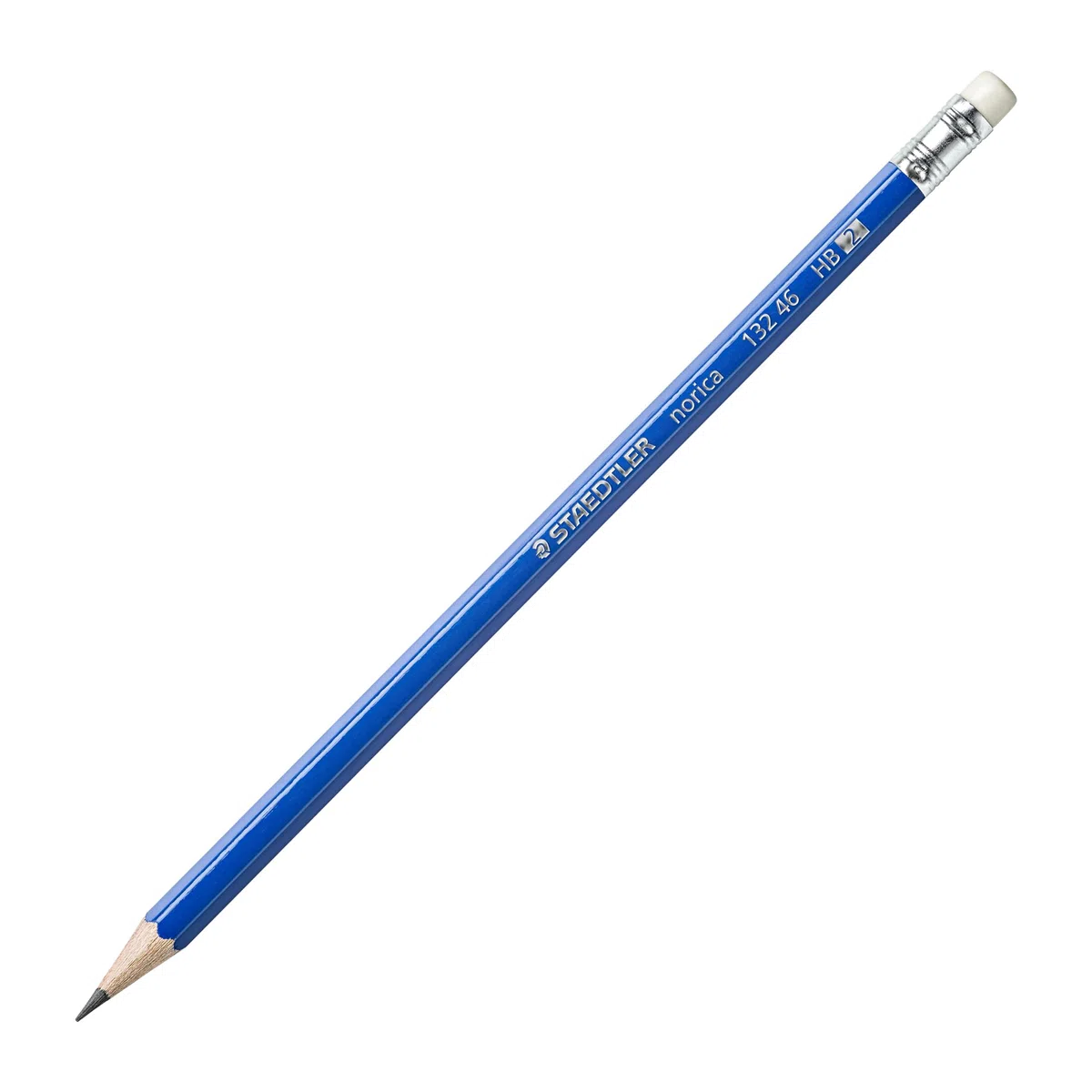 STAEDTLER Norica #2 - Paquete de lápices HB con gomas de borrar, juego de suministros escolares de 144 unidades, plomo resistente a la rotura, parte trasera a granel preafilada con borradores sin PVC
