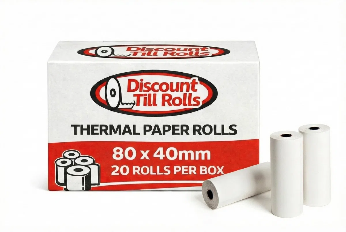 Zebra ZQ320 Rollos de papel térmico directo (caja de 20 rollos) (1)