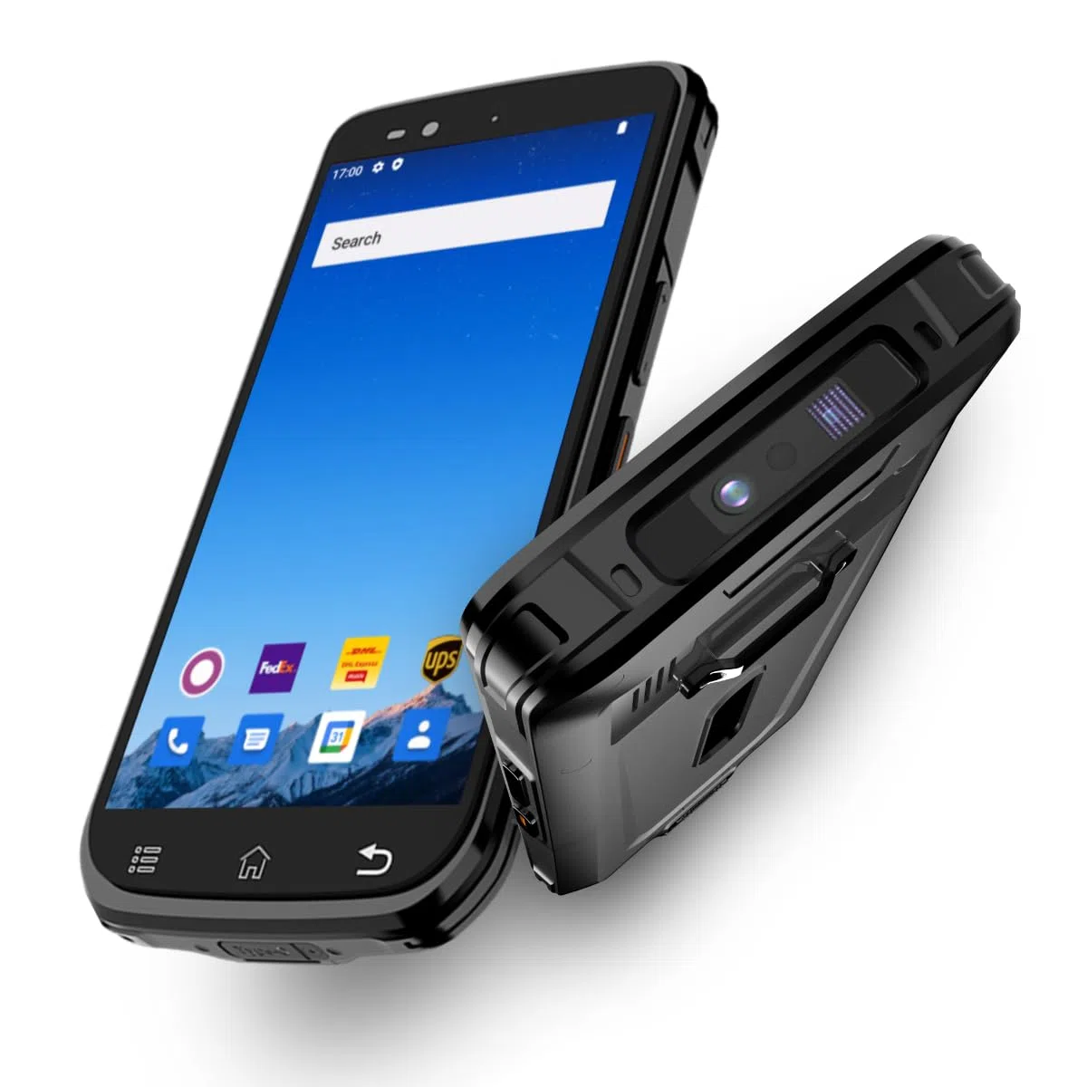 Rayoungtek Escáner de código de barras Android 1D/2D/QR, Lector de código QR, Android 12 4+64 GB con motor de escaneo Zebra SE4710 4G, computadora móvil inalámbrica N77